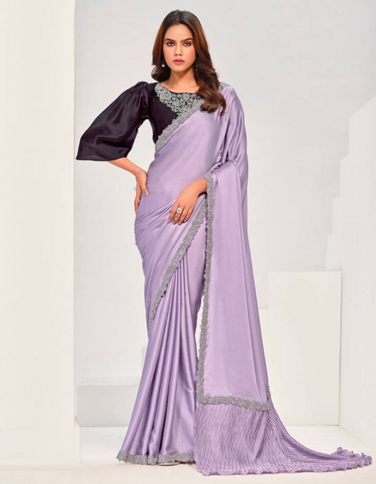 Matrut | Sonjiya Lavender Saree