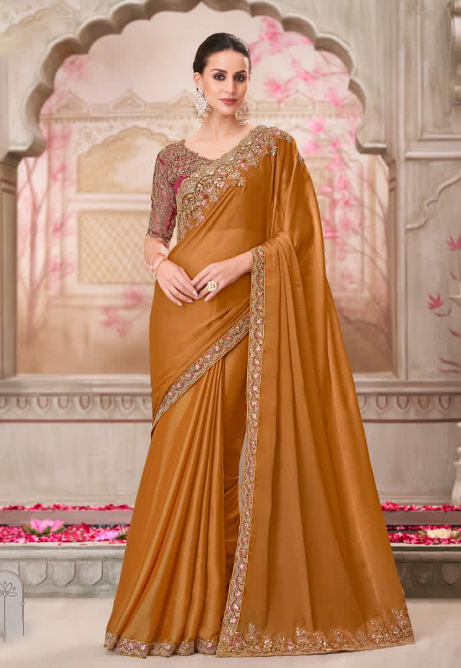 Matrut | Silver Screen Gold Shine Saree
