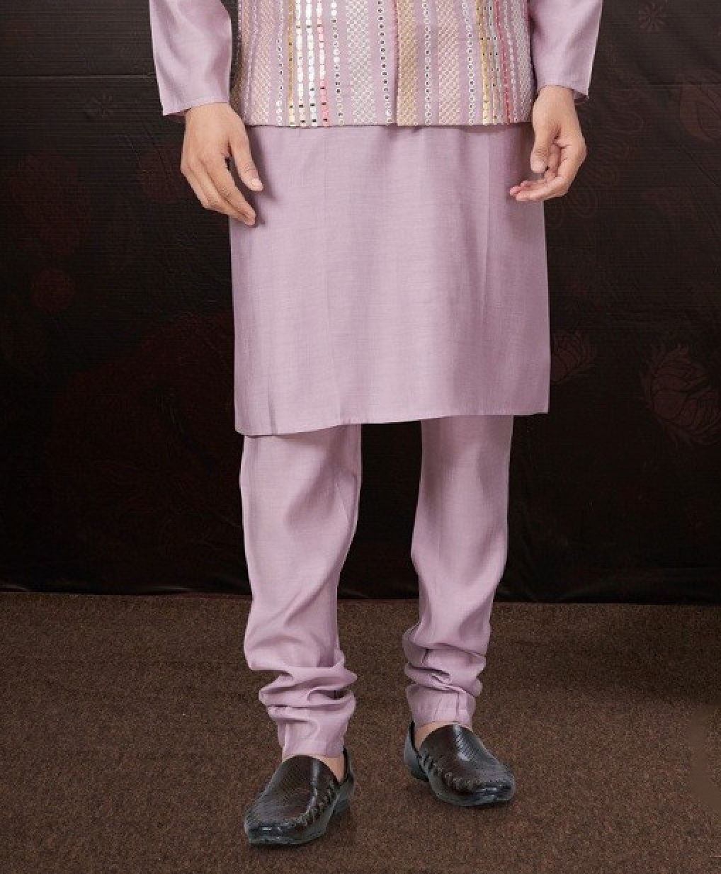 Matrut | Rangroot Mauve Kurta Set