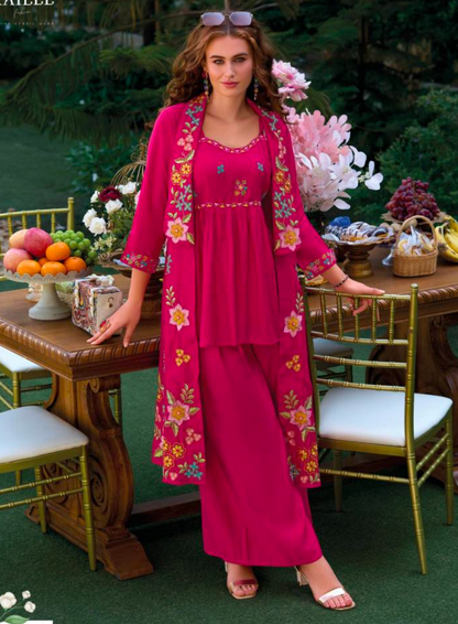 Matrut  | Bloom Edit Rani Pink Trio Set