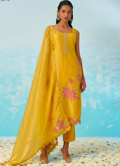 Matrut  | Tropical Affair Yellow Suit