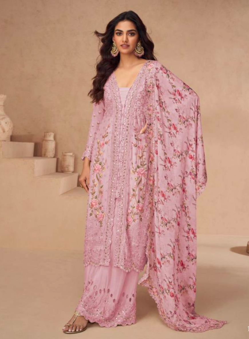 Matrut  | Blossom Ivory Pink Suit