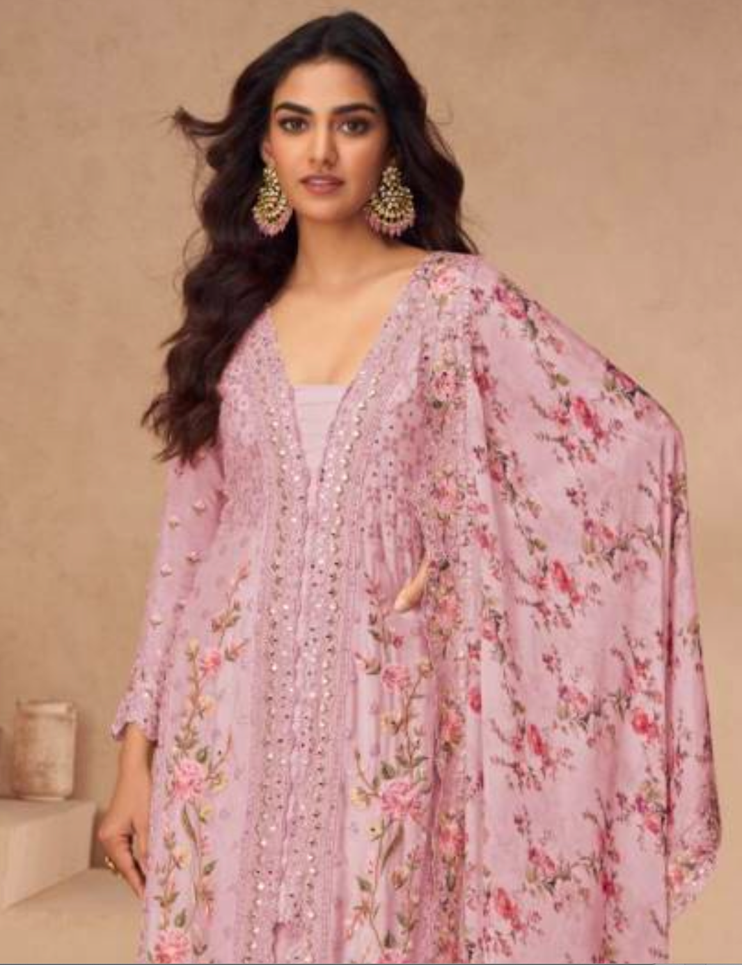 Matrut  | Blossom Ivory Pink Suit