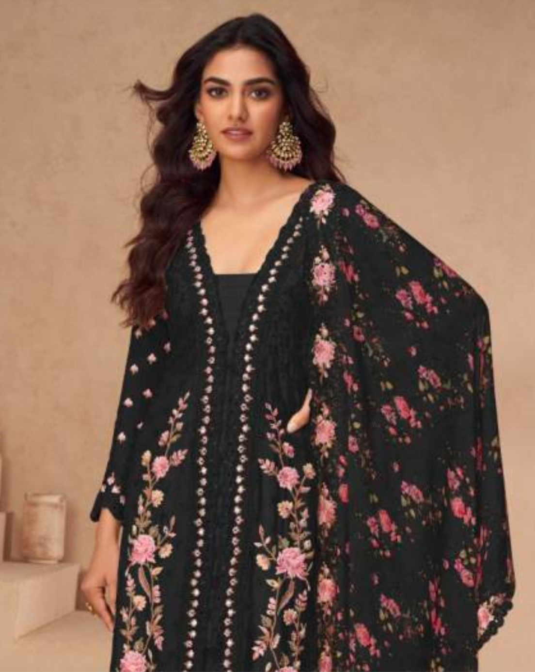 Matrut  | Blossom Ivory Black Suit