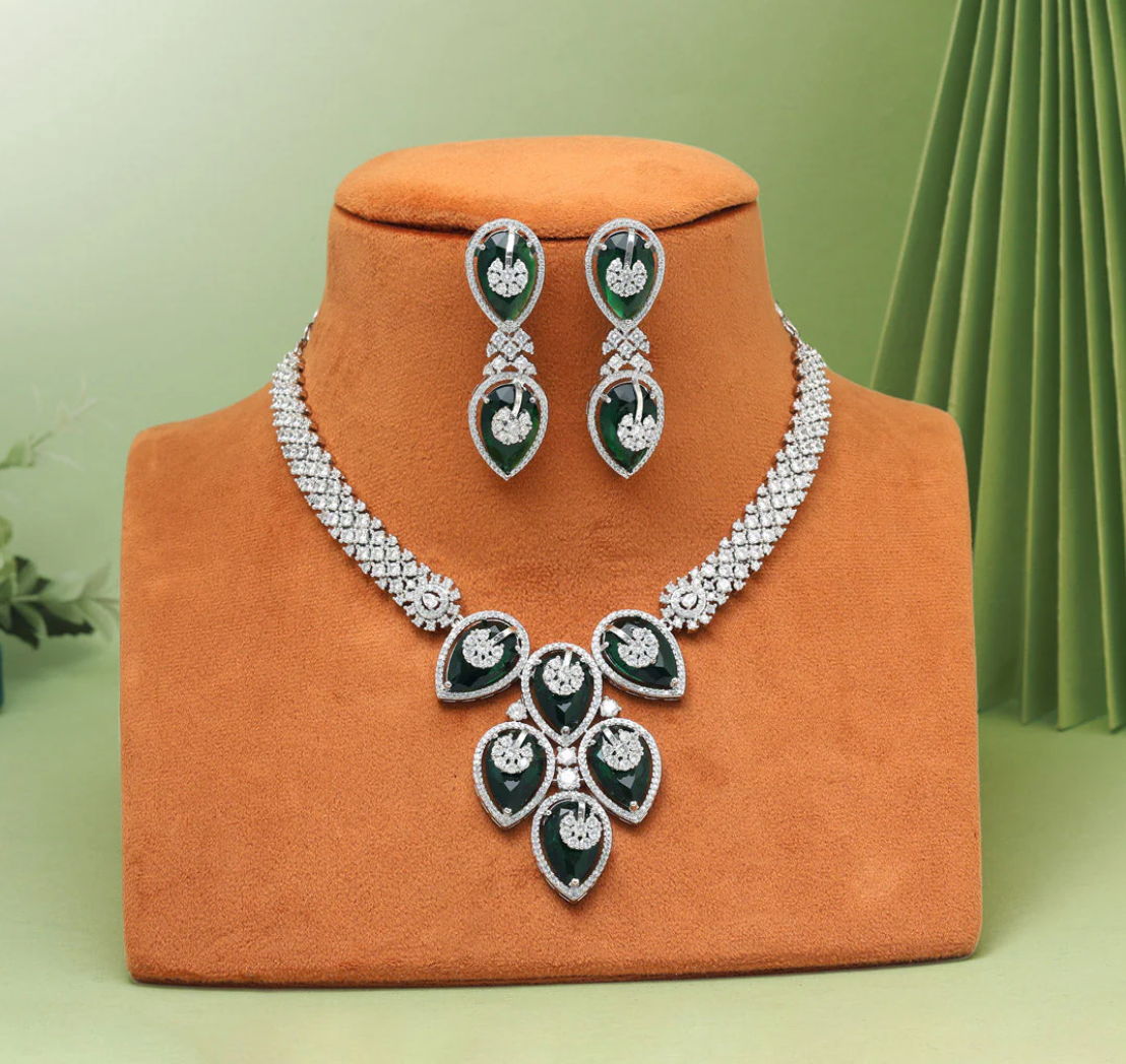 Matrut | Indo-western Necklace Set - IN362