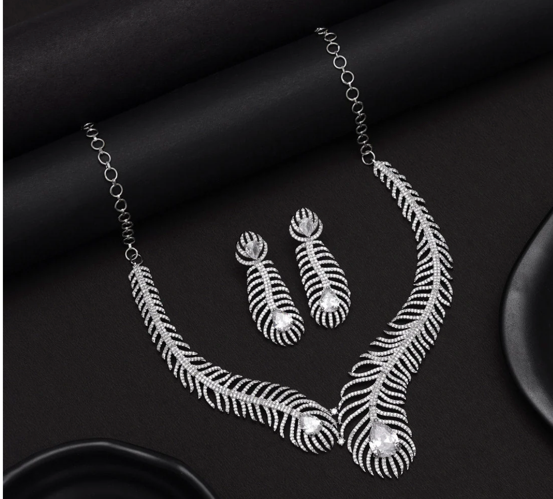 Matrut | Indo-western Necklace Set - IN364
