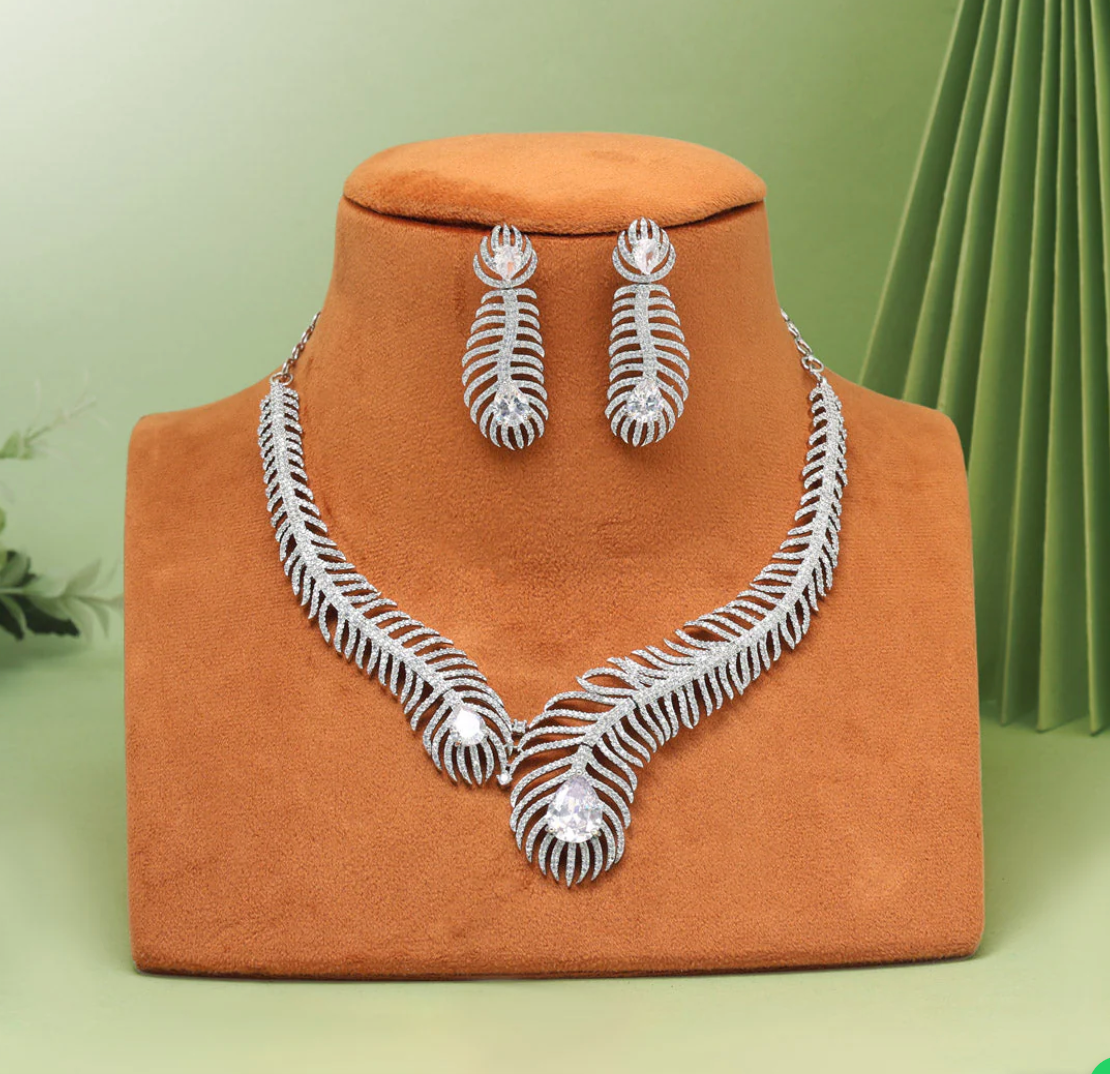 Matrut | Indo-western Necklace Set - IN364
