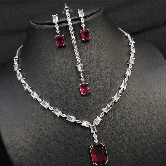 Matrut | Indo-western Necklace Set - IN372