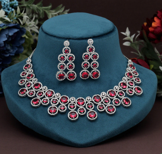 Matrut | Indo-western Necklace Set - IN373