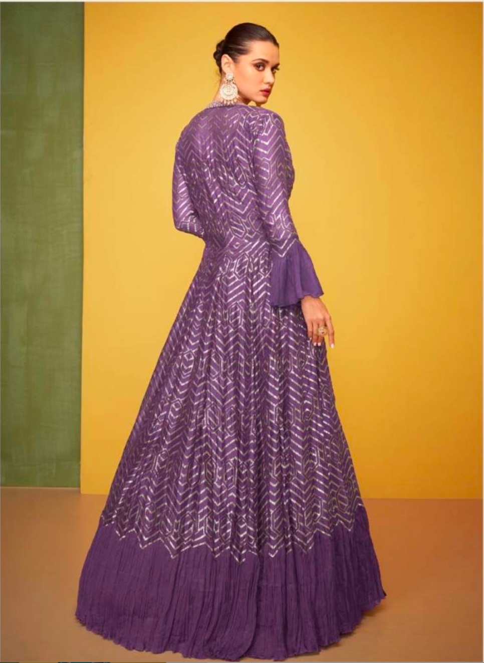 Matrut | Petals Purple Gown