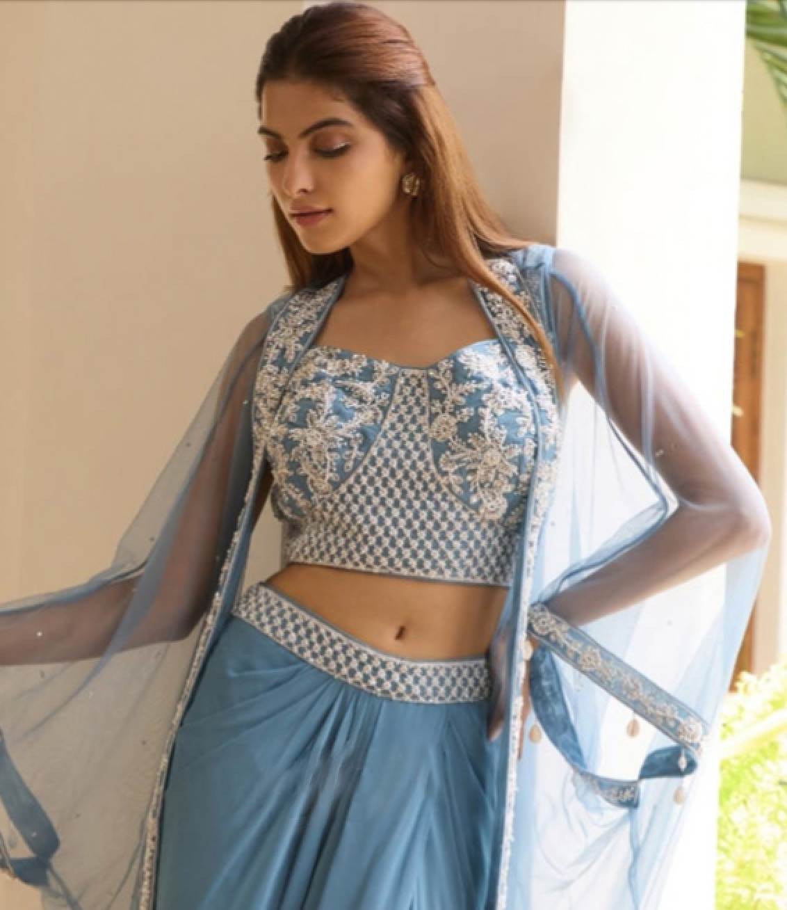Matrut  |  Kasha Edge Sky Blue Trio Set