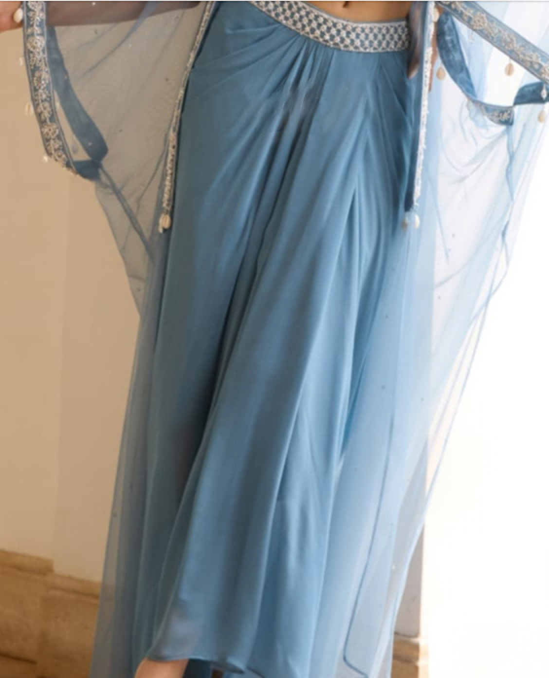 Matrut  |  Kasha Edge Sky Blue Trio Set