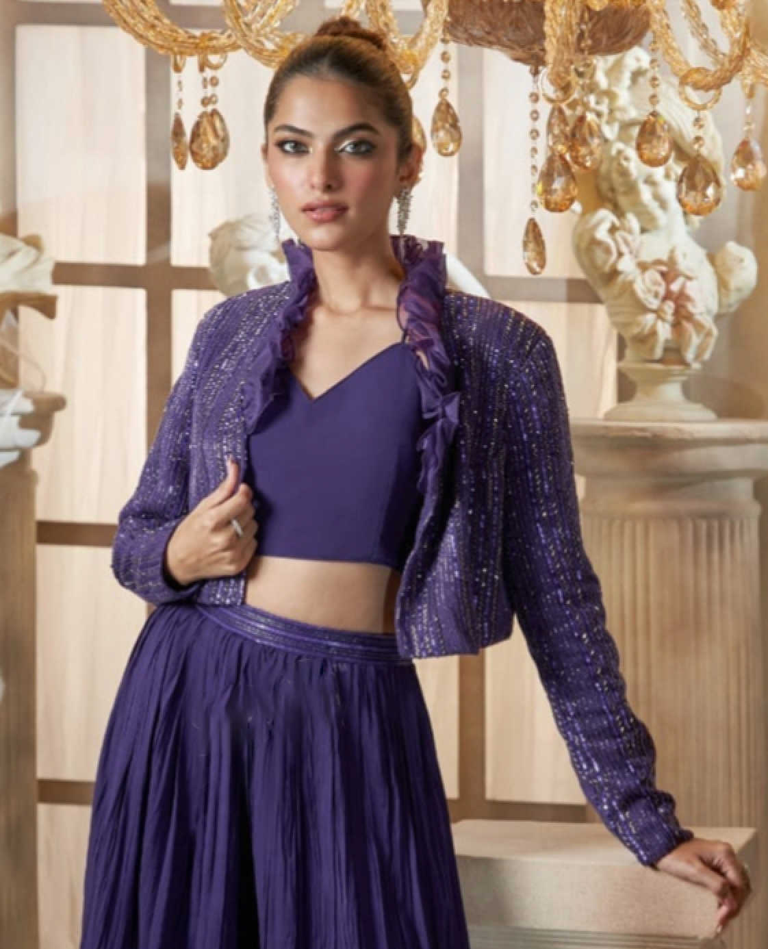 Matrut  |  Kasha Edge Purple Trio Set
