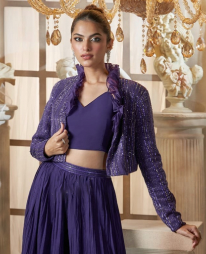 Matrut  |  Kasha Edge Purple Trio Set