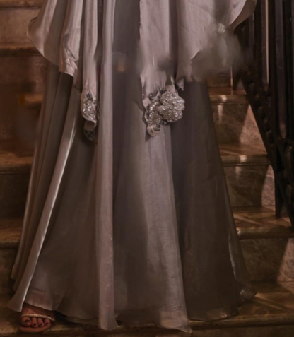 Matrut  |  Miraya Edge Metallic Grey Trio Set