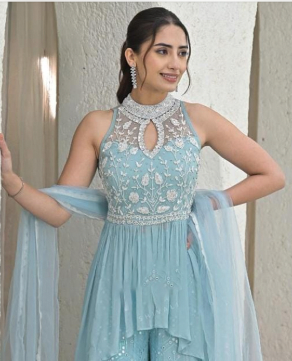 Matrut  |  Miraya Edge Sky Blue Trio Set