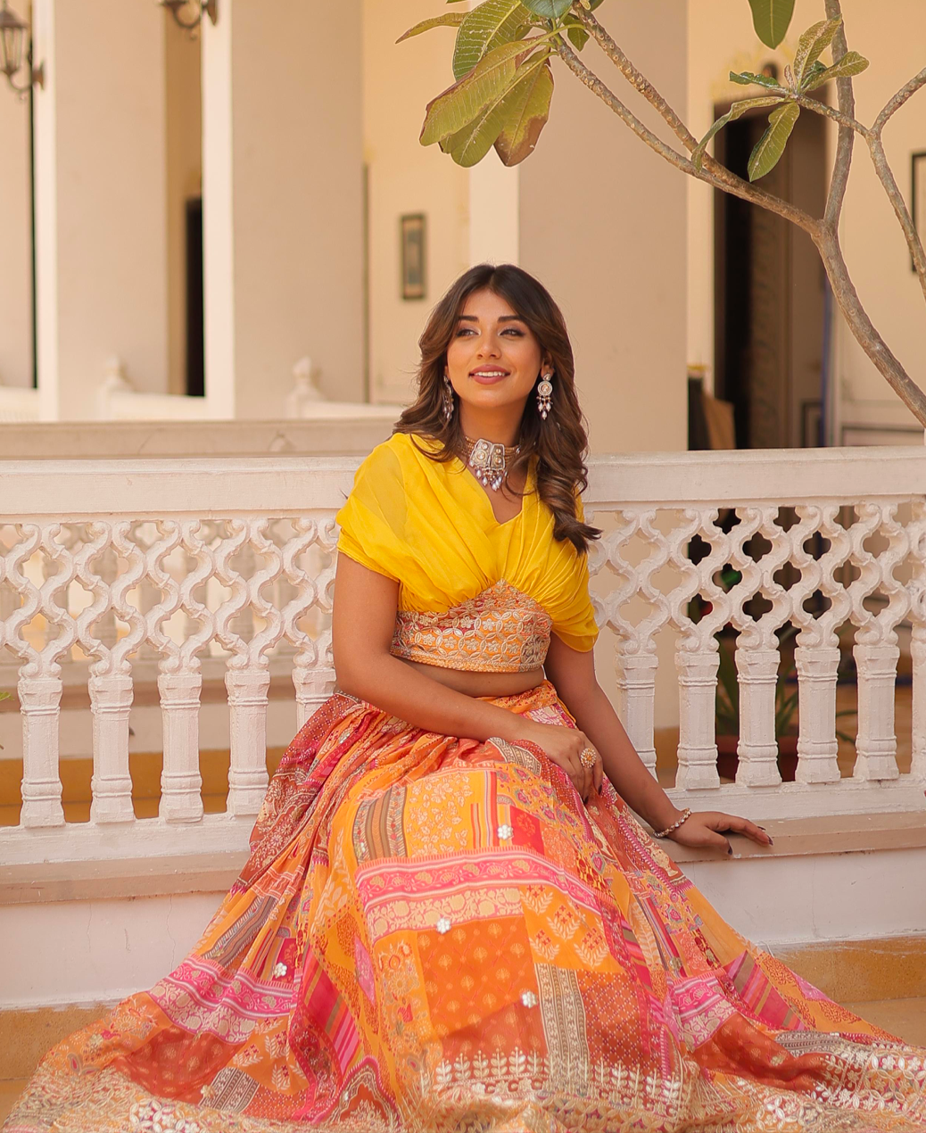 Matrut | Solina Yellow Lehenga