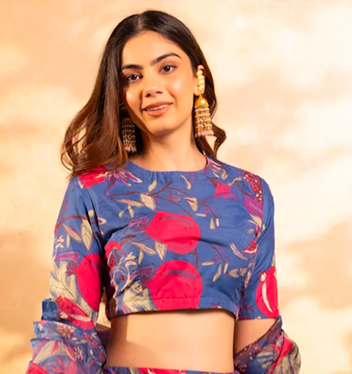 Matrut | Florea Blue Lehenga
