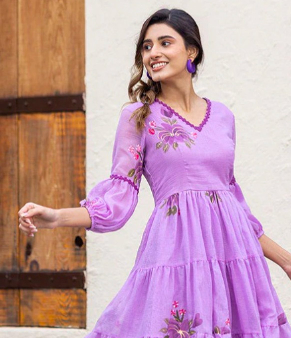 Matrut  | Rosaira Yellow Empire Waist Dress