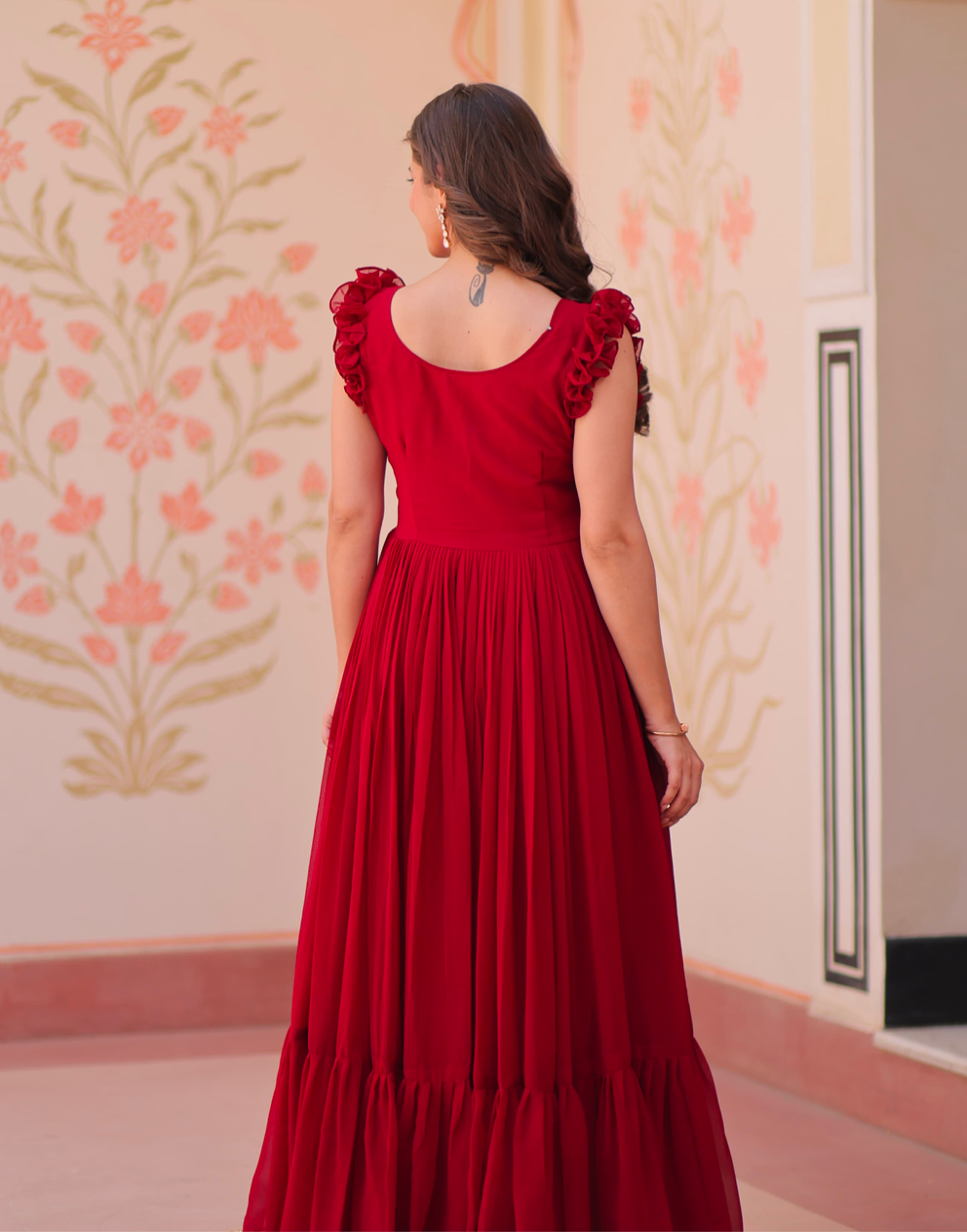 Matrut | Fable Butterfly Red Gown