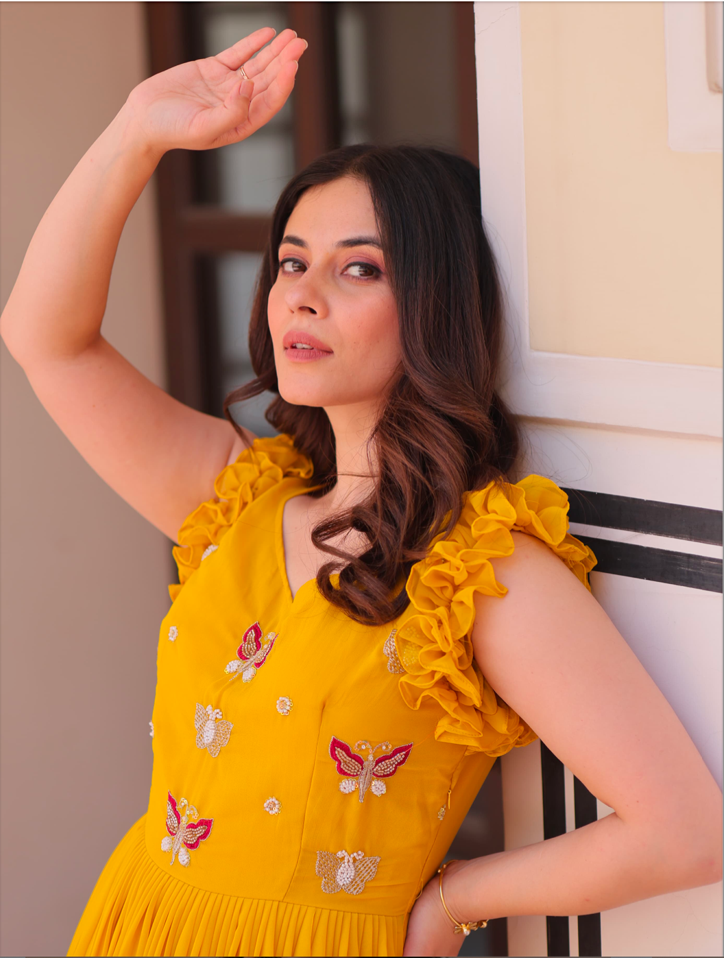 Matrut | Fable Butterfly Yellow Gown