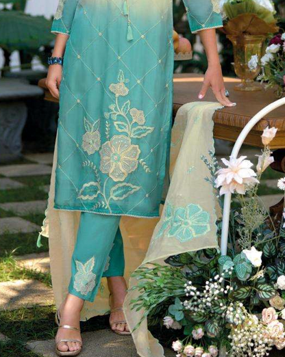 Matrut  | Suroor Blue Straight Suit