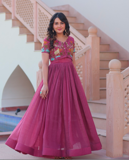Matrut | Nature Bliss Pink Gown
