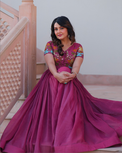 Matrut | Nature Bliss Pink Gown