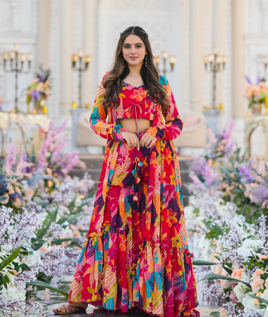 Matrut  | Tipsy Tales Red Multicolor Trio Set