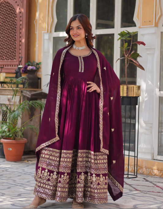Matrut | Keeran Wine Gown