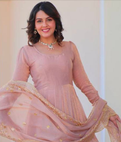 Matrut | Saweri Nude Pink Gown