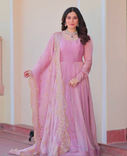 Matrut | Saweri Powder Pink Gown