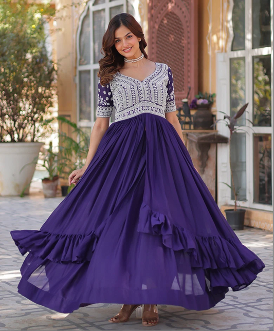 Matrut | Tripti Purple Gown