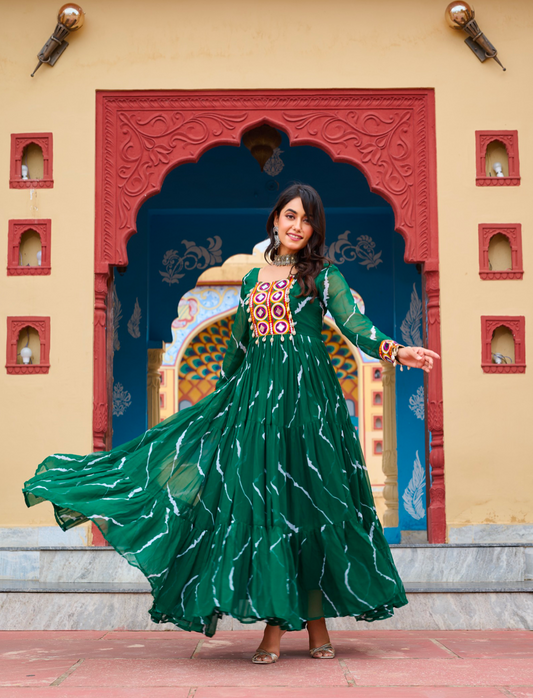 Matrut | Dandiya Diaries Gown - D003