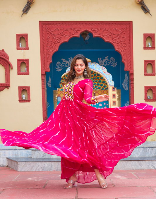 Matrut | Dandiya Diaries Gown - D005