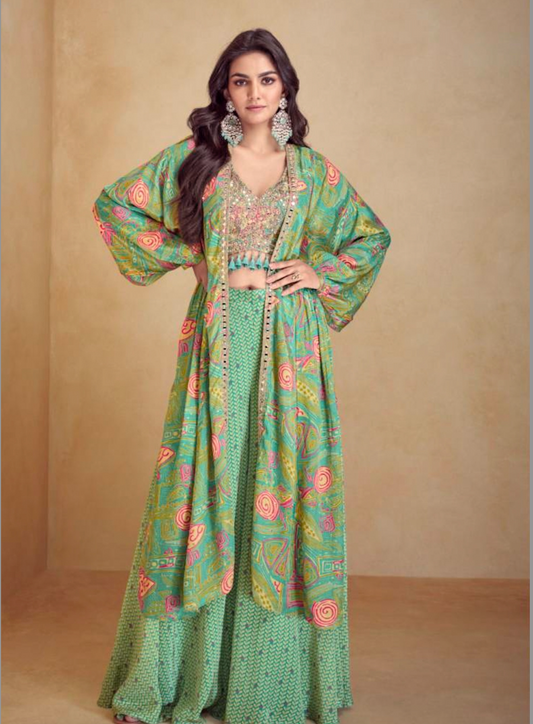 Matrut  |  Kiera Sea Green Trio Set
