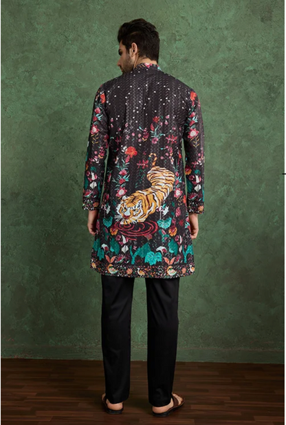 Matrut | Kurta Kraft Black Kurta Set