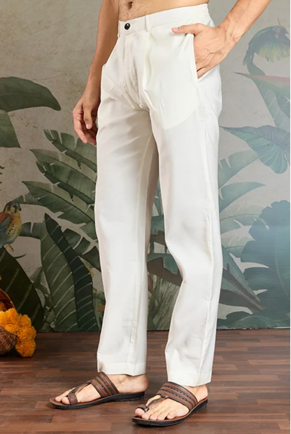 Matrut | Rajwada-2 White Kurta Set
