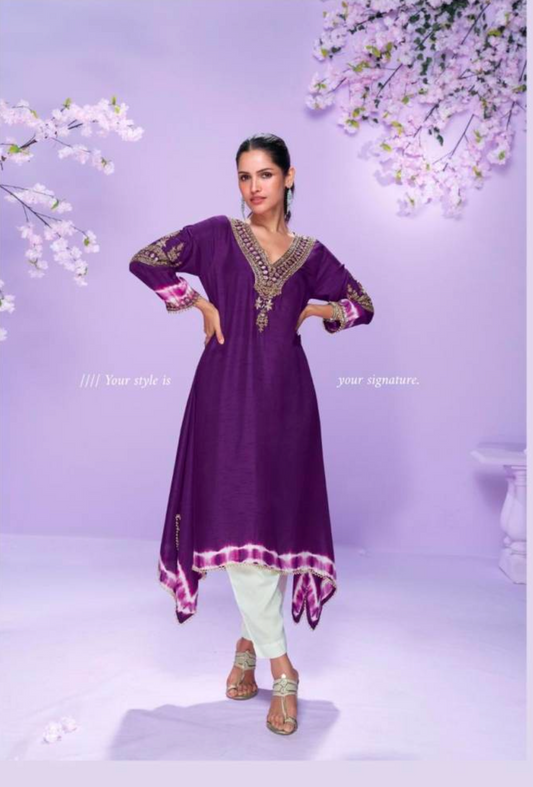 Matrut | Chahat Purple Duo Set