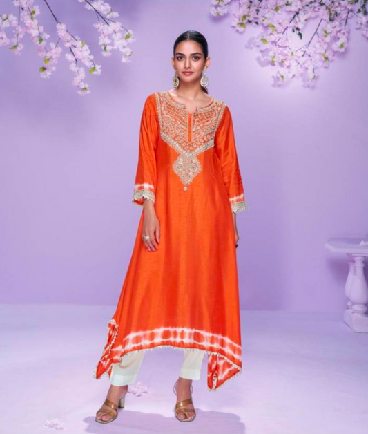 Matrut | Chahat Orange Duo Set