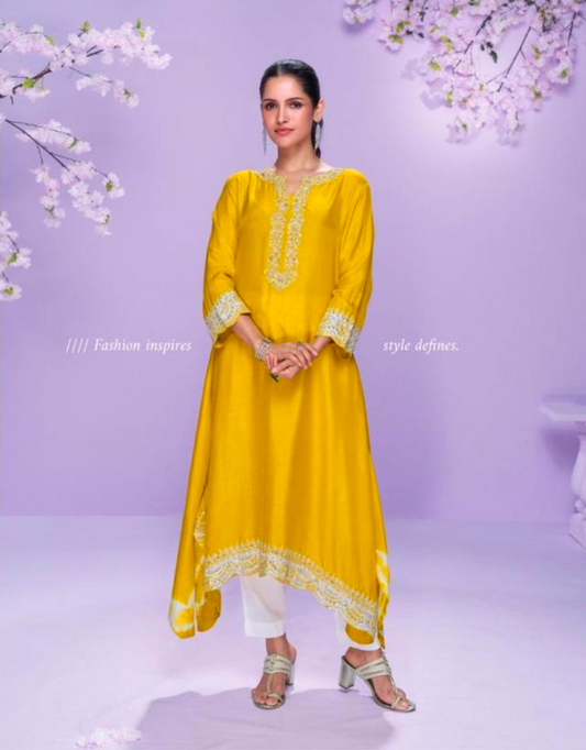 Matrut | Chahat Yellow Duo Set