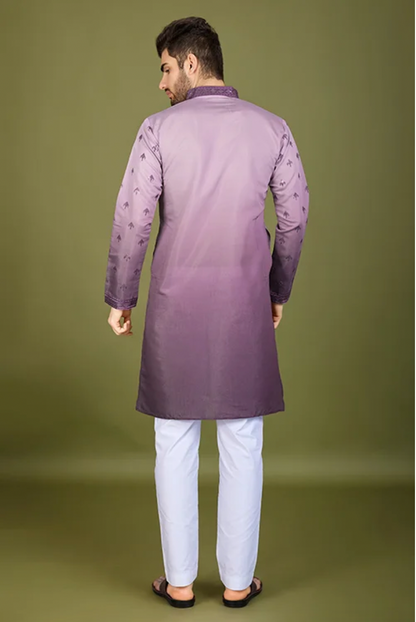 Matrut | Ember Purple Kurta Set