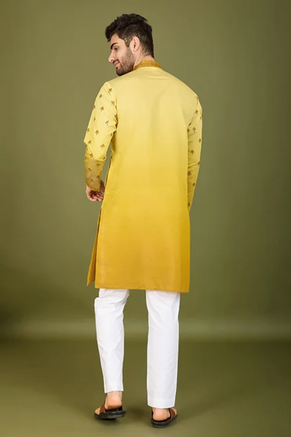 Matrut | Ember Yellow Kurta Set