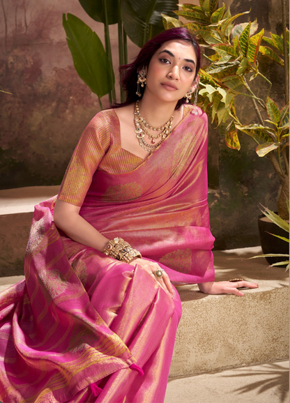 Matrut | Kiri Blush Pink Saree