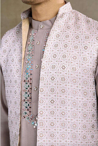 Matrut | Shaan Lavender Kurta Set