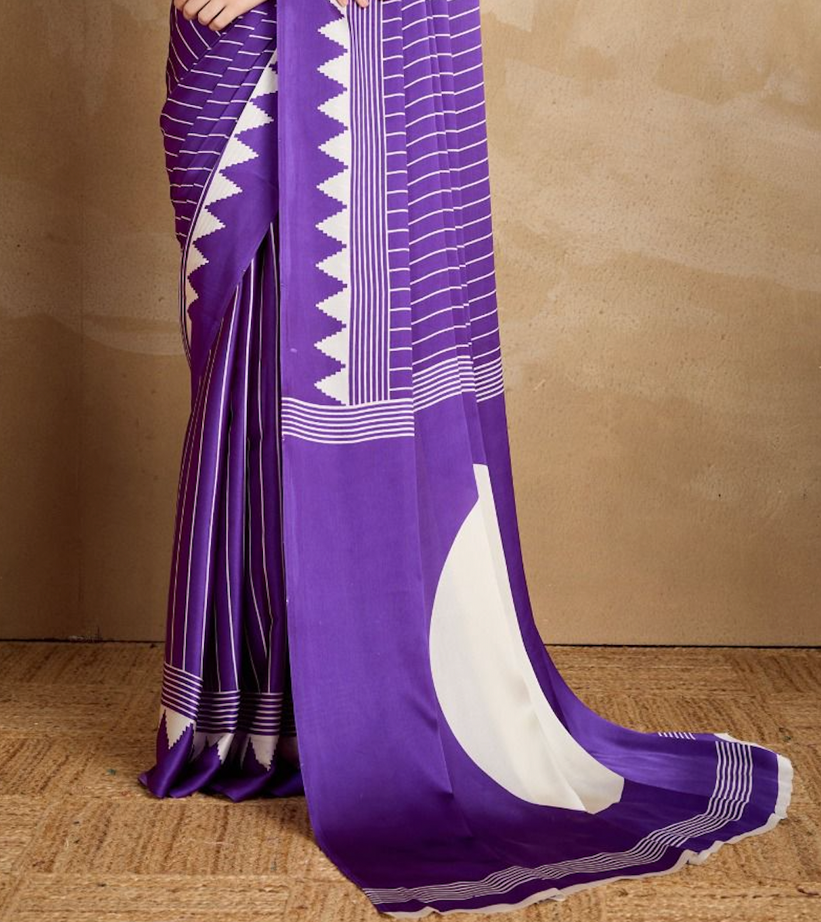 Matrut | Chakra Purple Saree