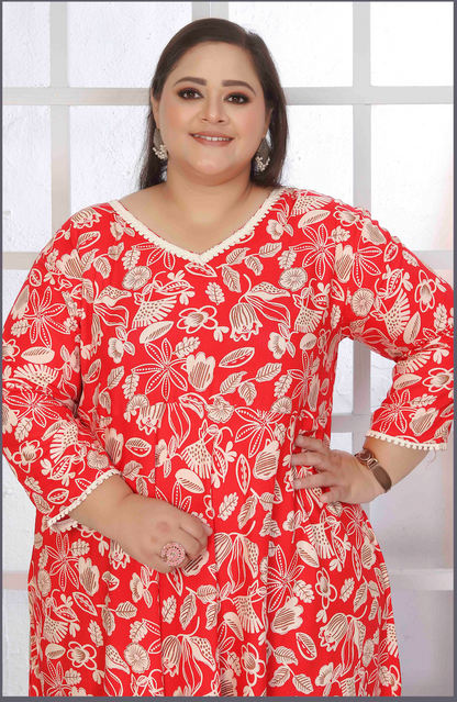 Matrut | Cheer Red Long Dress