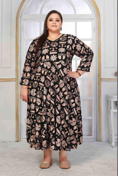 Matrut | Cheer Black Long Dress