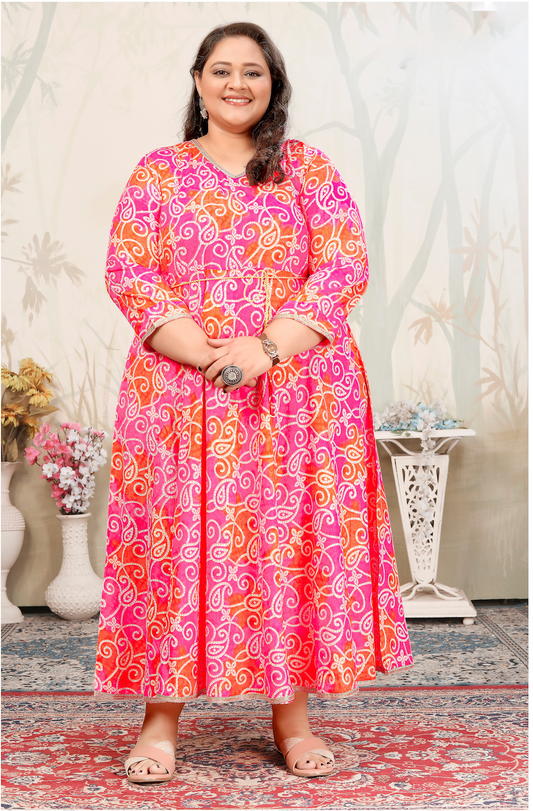 Matrut | Cheer Pink Long Dress