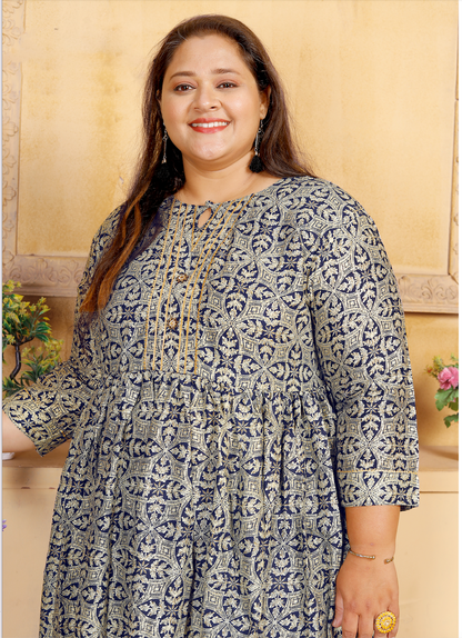 Matrut | Lush Blue Long Dress